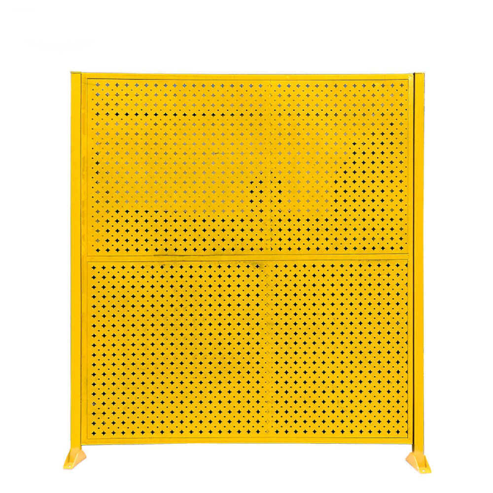 重庆定制冲孔隔离板钢制镀锌机器人围挡加厚移动市政施工安全围栏,商业/办公家具,仓储货架,淘宝优惠券,粉丝福利购,淘宝优惠卷