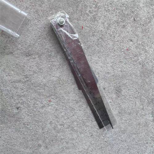 轨缝铁路塞尺2-30mm 铁路用轨缝尺组合楔型塞尺轨道间隙轨缝尺