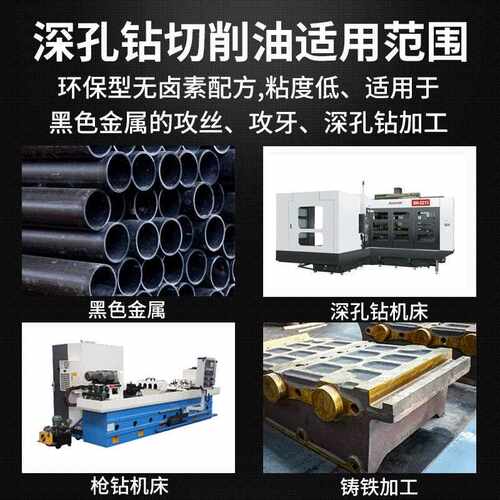 新款直销纯油性深孔钻切削油 CNC铝合金不锈钢磨削攻牙油 钻孔金