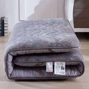 加厚6cm床垫子单双人海绵褥子垫被 学生可折叠榻榻米床褥1.5