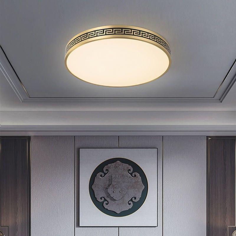 全铜别墅大门LED吸顶灯防虫防蚊防潮门厅灯入户户外大门口阳台灯图片