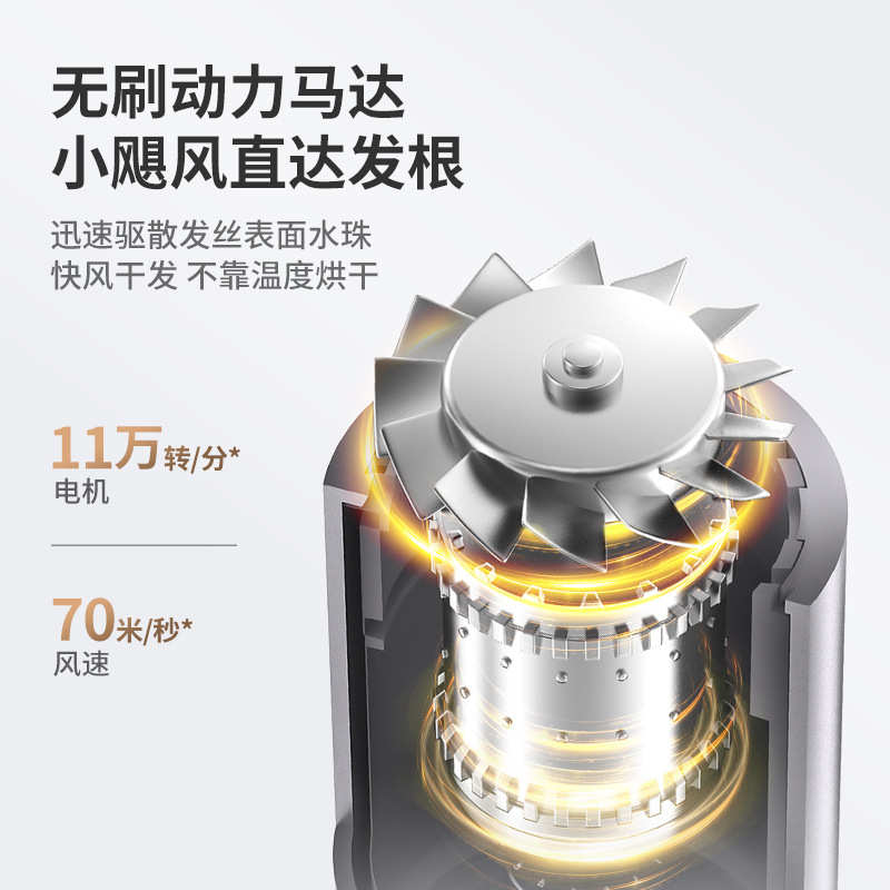 优士新款高速吹风机11万转家用电吹风大功率理发店酒店吹风筒