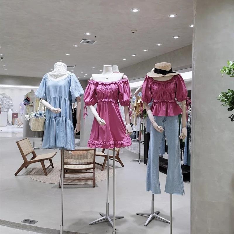 韩版佐致（收锁平肩模特道具平胸骨女服装店橱窗东大同门款特模架