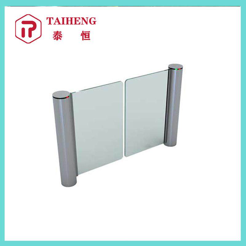 圆柱摆闸出入口自动智能通道闸机适合大厦写字楼超市商场圆柱摆闸