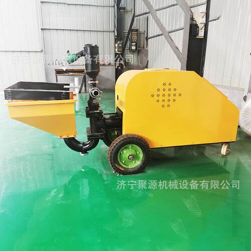 电动砂浆喷涂机双缸柱塞大功率自动高压无气水泥油漆涂料喷浆机