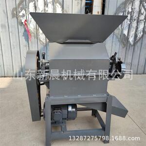 对辊式大豆燕麦挤扁机粱玉米挤扁机 梁电动破碎机