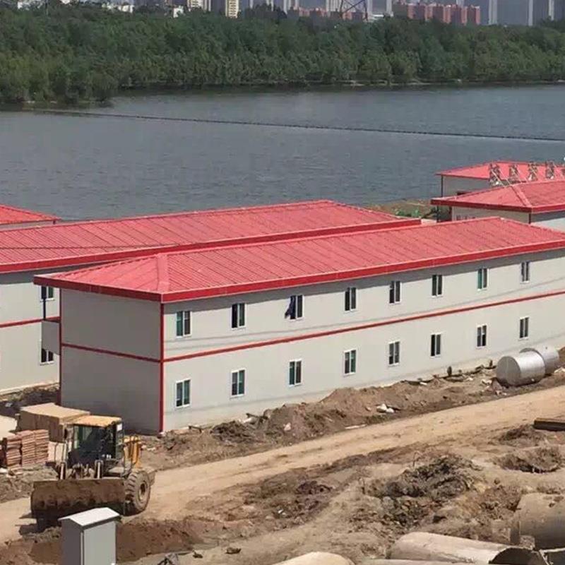 彩钢疫房防ZLCXF0房办公间临建板房钢结构彩钢住房人集装箱车房