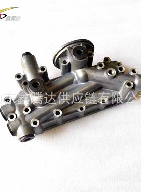 上柴D9 机油滤清器座D6114发动机油冷器盖D17-030-42