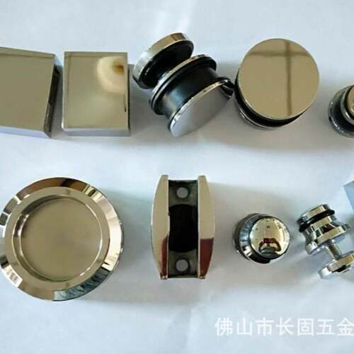玻璃1移门538五金030管滑轮方浴*室干湿玻璃门吊轮推拉门窗五金