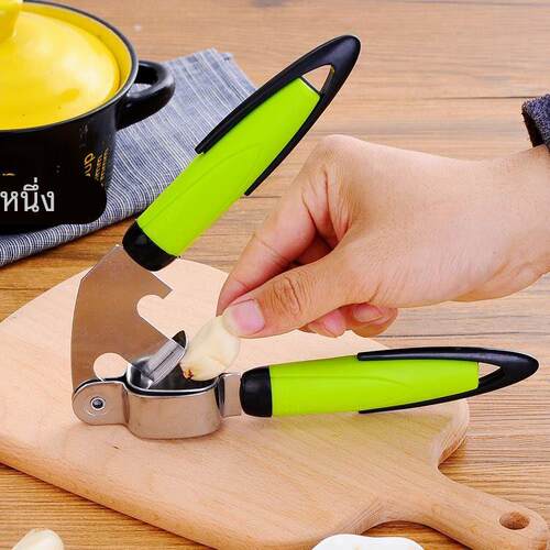 free shipping 压蒜器捣stainless steel garlic crusher chopper