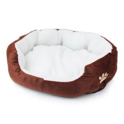 Blue Warm Indoor Soft Fleece Puppy Pets Dog Cat Bed House
