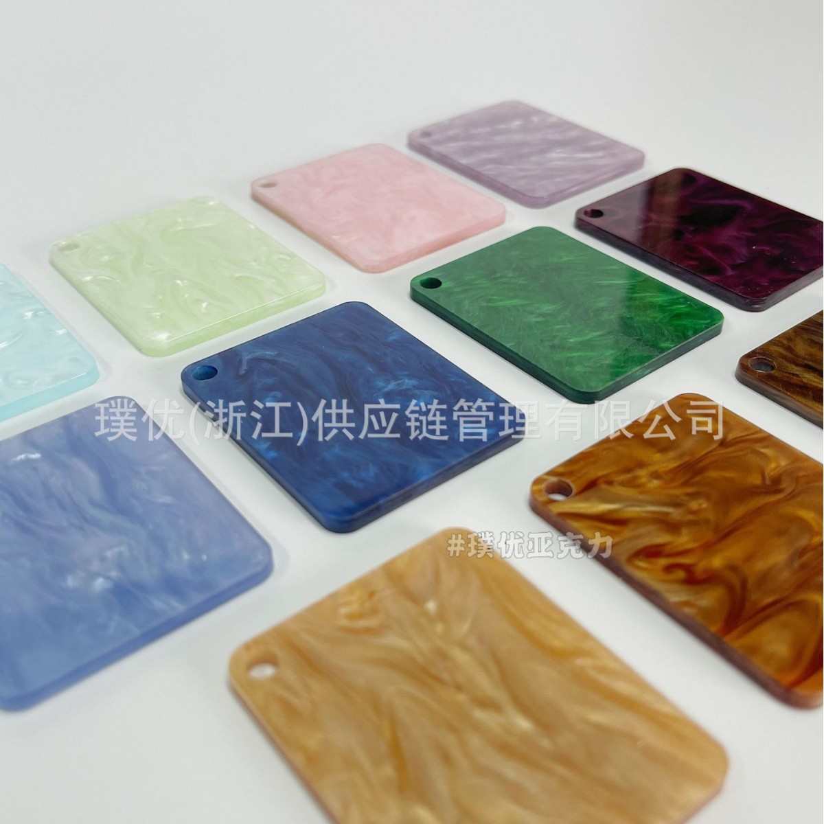 亚克板材板板力特系列工可加殊sw可diy云母贝母