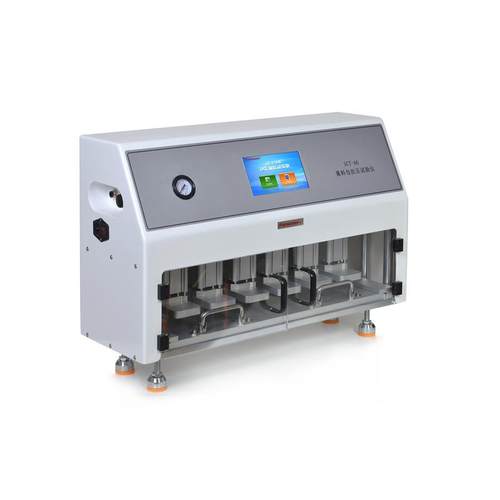 复合膜袋耐压试验机智能全自动辣椒酱液体包装抗压力测试仪普创