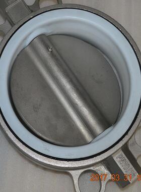 304不锈钢对夹式蝶阀d371f-10p不锈钢涡轮软密封蝶阀DN80DN100