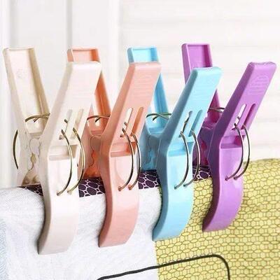 4Pcs Large Beach Towel Clips Quilt Clothes Clips Practical P