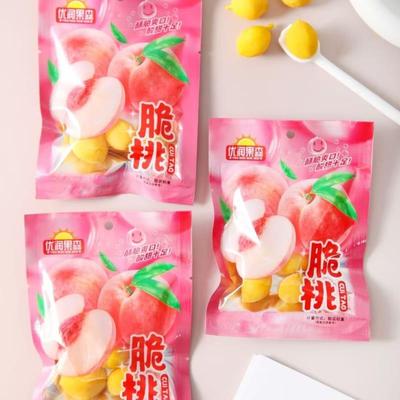 酸甜脆桃水蜜桃童年桃子回忆脆黄桃8090蜜饯果脯锁喉桃怀旧零食