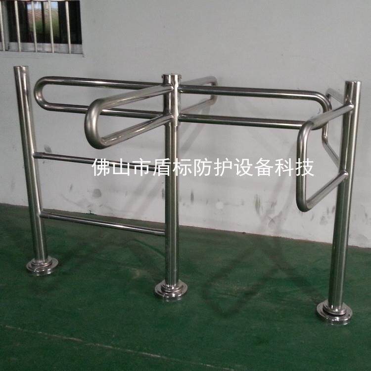 现货门手推行超市307单向回弹不钢锈手推挡门商场通道入通口门闸