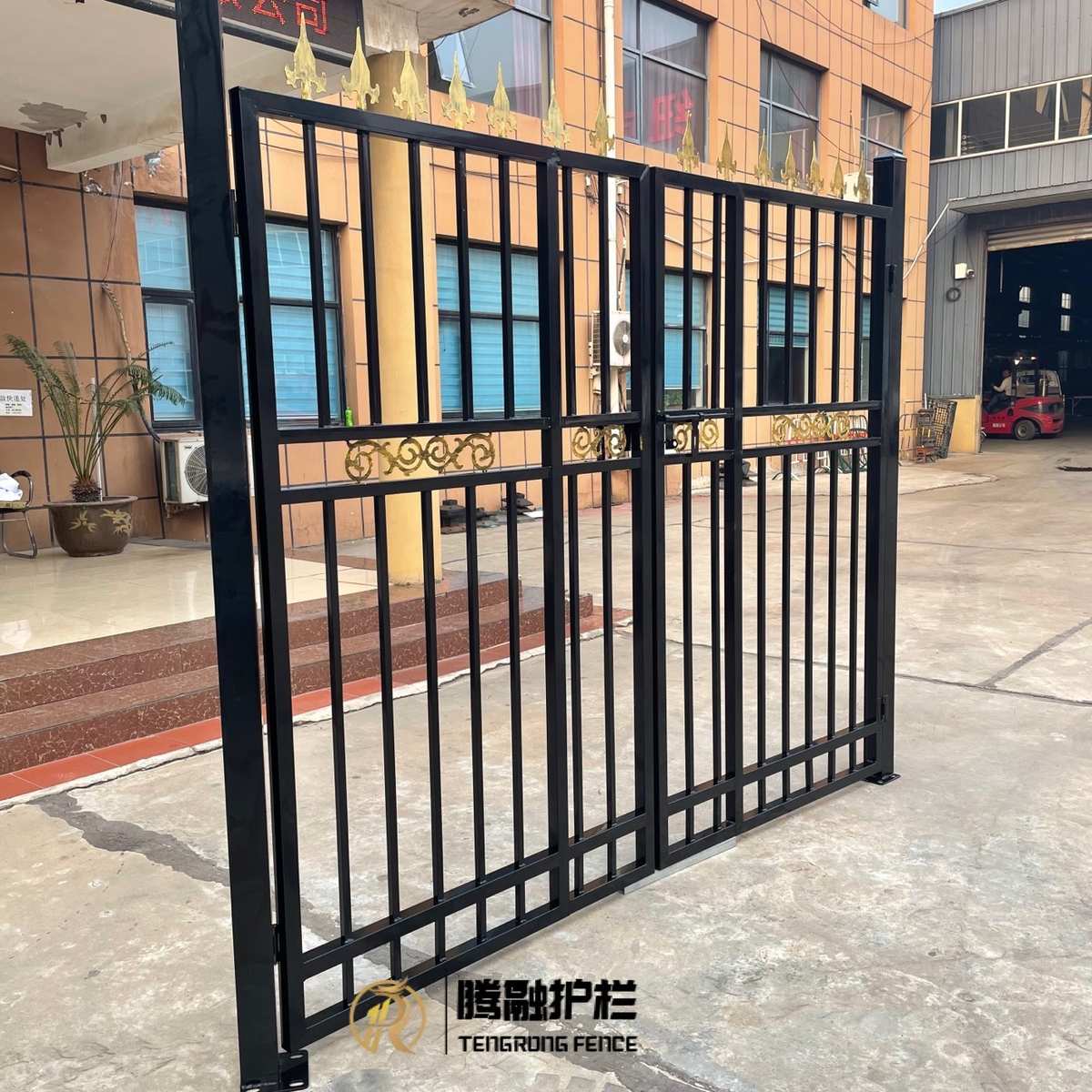 铁户外安全农村护栏防护钢围栏庭院厂区自建房别墅学校小区艺锌