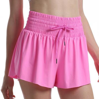 Women'S High Waist Atetic Skort With Pockets 2-In-1 Flowy