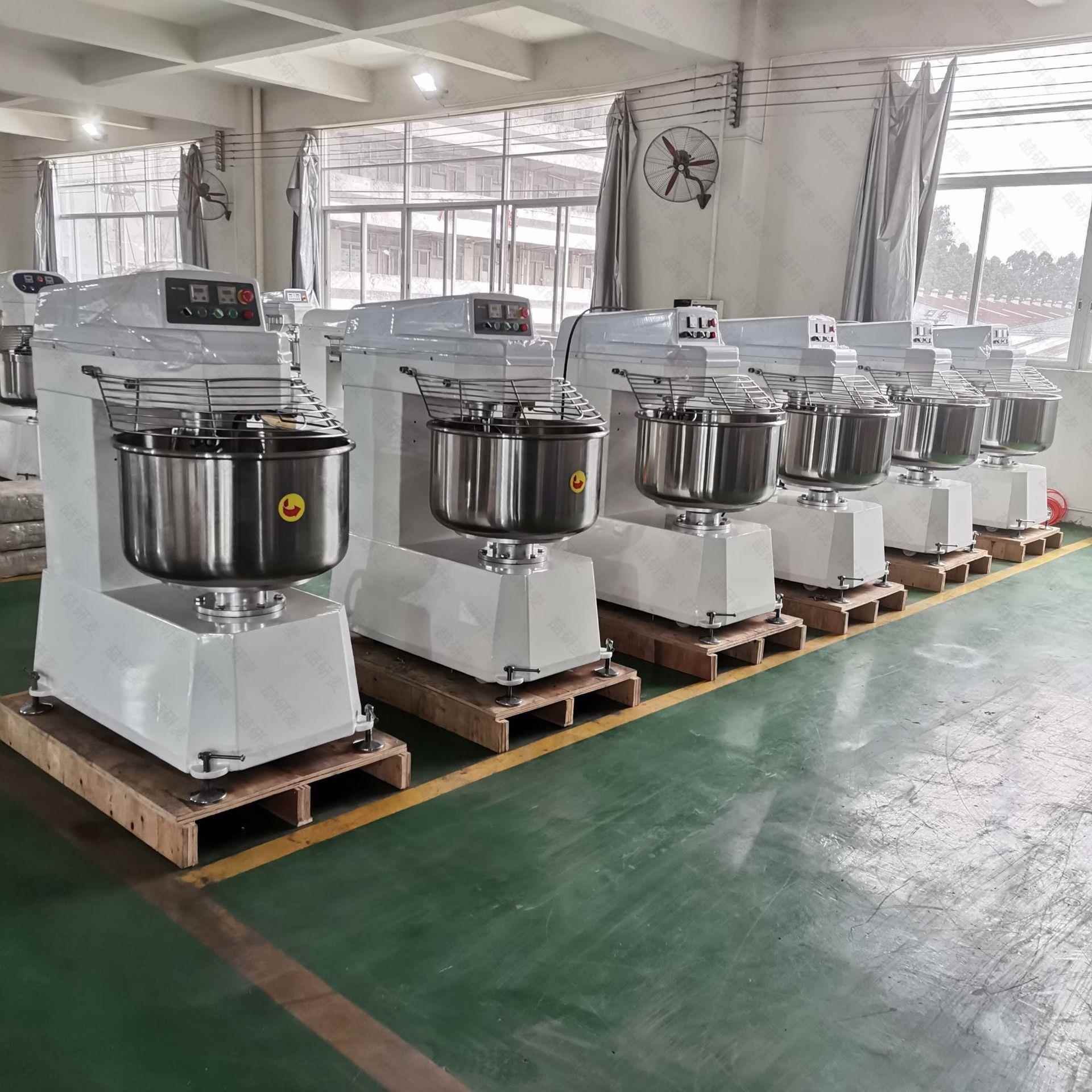 大容量两包和粉设备H120商用立式120升揉面机搅100斤面面粉拌机