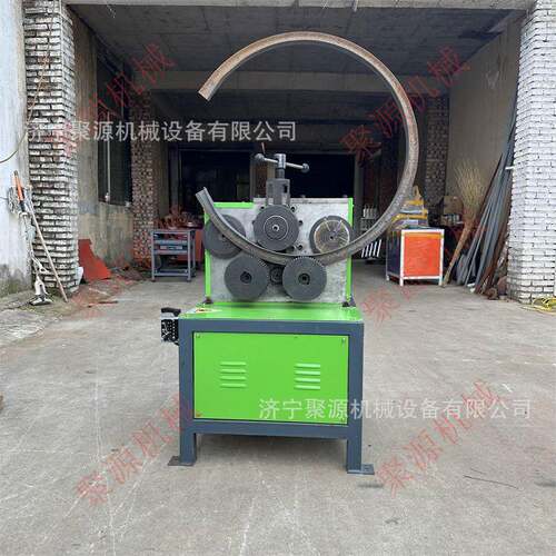 电动角铁弯管机槽钢角铝弯弧机钢管方钢卷圆机扁铁角铁折弯机