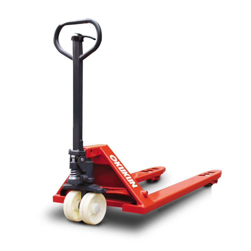 5厂家手动载重吨2搬运车.3现货供应液压2叉车吨奥吨坤okukun