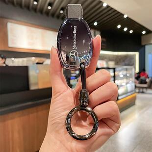cla220壳glk扣glc260女c180l 奔驰钥匙套gla200车v260威霆c200老款