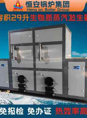 洗涤行业配套生物质蒸汽热源机1吨2吨生物质蒸汽机组蒸汽蒸发器