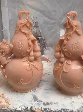 青石石雕葫芦大理石室内外石雕葫芦阳台飘窗福禄吉祥物优惠