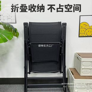 躺人椅午休折椅躺子可叠可睡办公电脑椅家用休闲靠背懒SSP椅宿舍