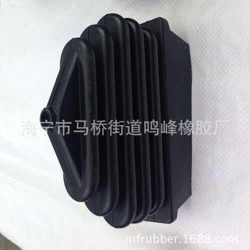 海宁硅橡胶厂制作 液压机械异形伸缩套 波纹管橡胶波纹管