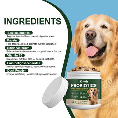 Kriath Dog Probiotic Chews - A balanced nutritional suppleme