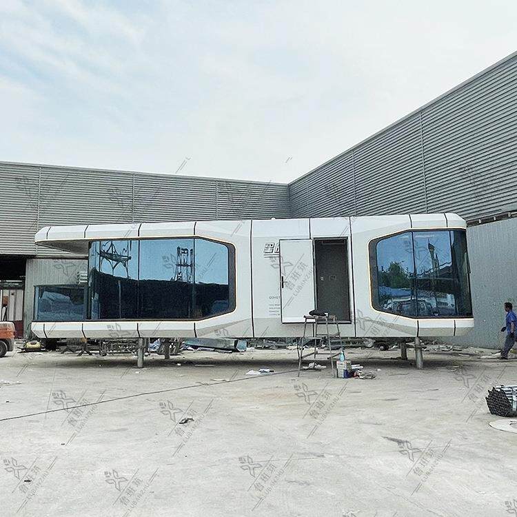 移动民宿住人集装箱房可移动式集成房屋海边特色太空舱科技馆拼装