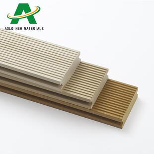 木塑地板实心75-25室外户外PE塑木地板WPC防腐防水露台花园庭院