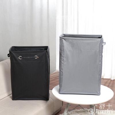 舒十脏衣收服纳箱网布束带皮脚牛口津布折脏衣篮小号可叠C004脏衣