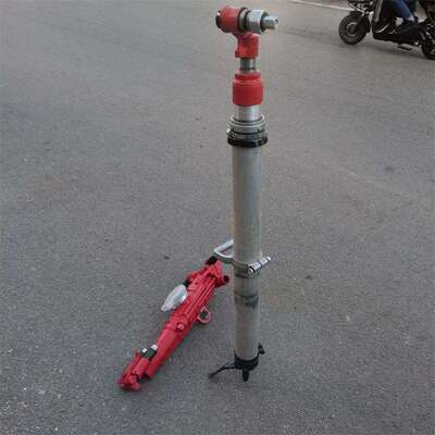 7665气腿式凿岩机双级气腿钻孔凿岩破碎