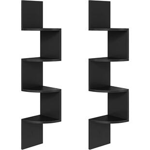 墙上收纳架卧室客厅墙壁挂搁板转角架花架多层书架厨房浴室置物架