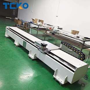 重型机器人地轨加工第七轴焊接工业机器人移动导轨齿条行走地轨道