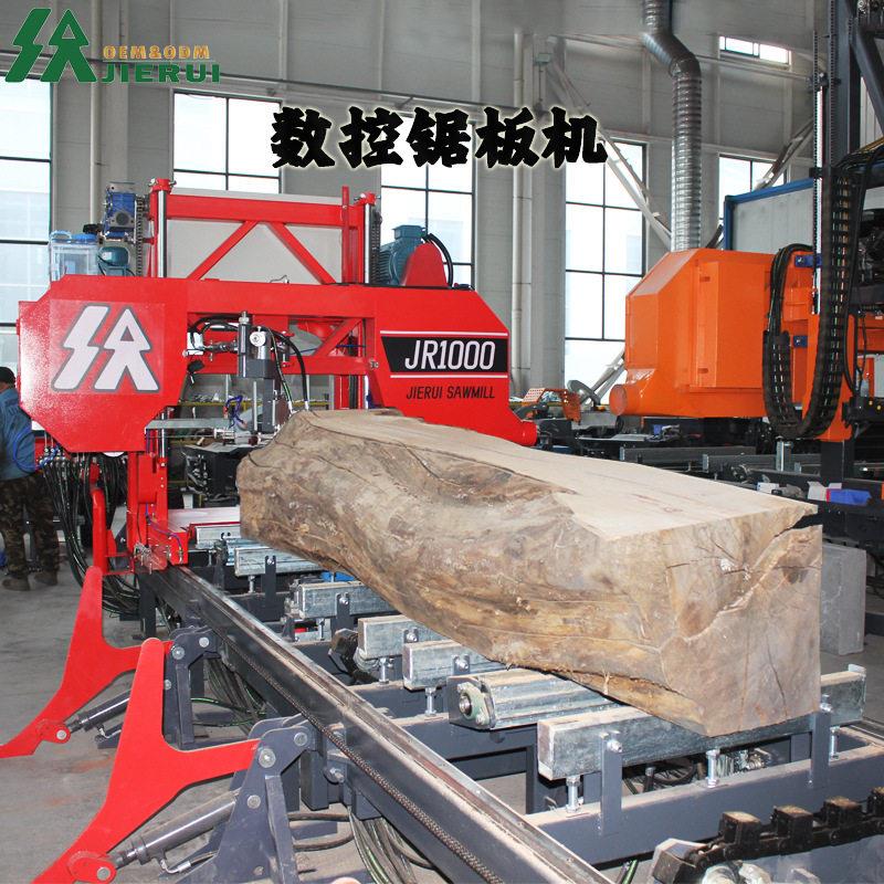 龙门数控切割机重型卧式锯机木工开料机床全自动带锯床锯木机械