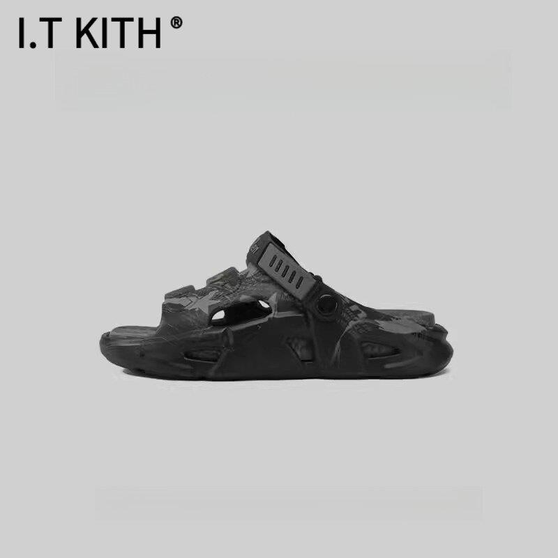 I.T KITH拖鞋男夏季青少年外穿司机开车运动防滑耐磨户外大码