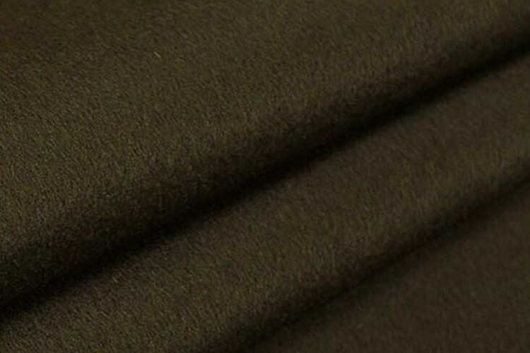 товар из китая 羊绒双面呢 10%山羊绒双面毛呢面料 秋冬粗纺素色大衣呢子布料 Kimiko