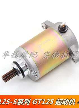 适用轻骑铃木摩托车骏驰 GT125 QS125-5ABCE起动马达启动电机