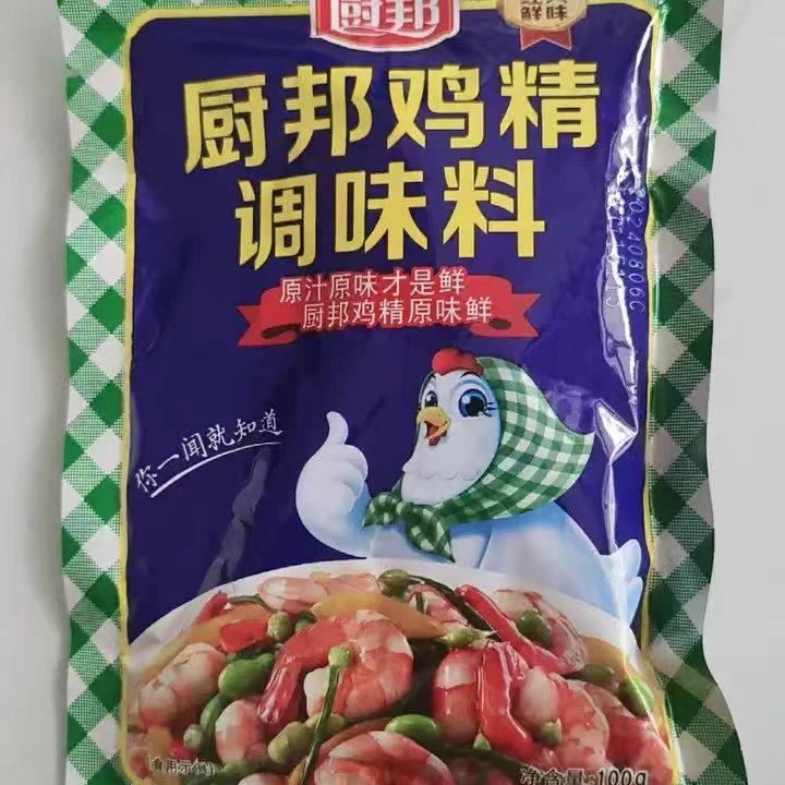 厨邦鸡精调味料100g袋装经典鲜味带盖子口炒菜煲汤调味料代替味精