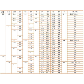 。模具卡环 替代HASCO德标 Z68 哈斯高卡环 开口环 模具档圈 34-5