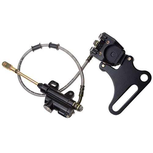 后制动总成主缸卡钳适配SSR125cc110cc越野车中国滑板车