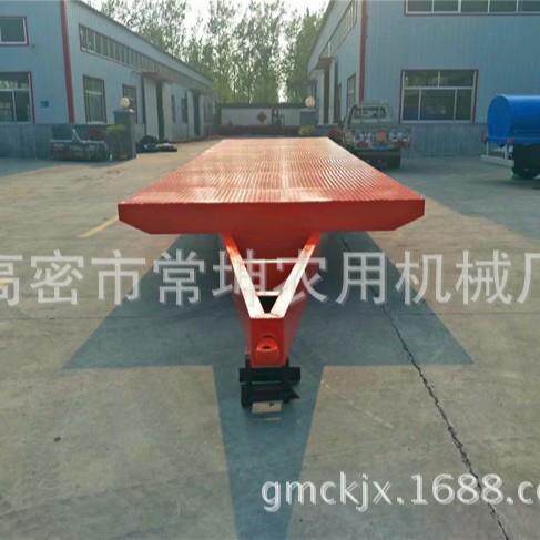 厂家供应15吨平板拖车后置车桥平板车