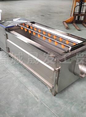 洋葱毛用毛辊清洗机价格大姜大鲜姜刷清洗机型SMG-1500葛清根洗机