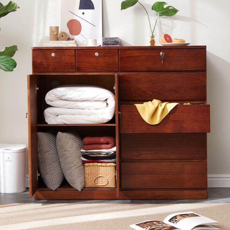 斗储柜收纳柜子简约现代卧室抽屉实式物木柜轻奢五斗橱五厂家直供