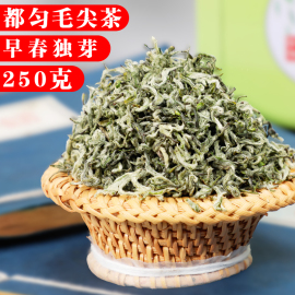 都匀毛尖2024新茶贵州茶叶明前特级250g高山云雾炒青绿茶散装