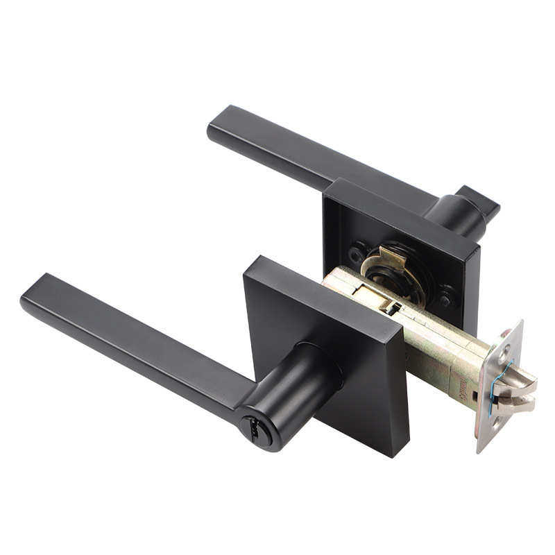 美式室内门锁单舌办公室把手锁家用型三杆锁房间木门锌合金执手锁,基础建材,机械门锁,淘宝优惠券,粉丝福利购,淘宝优惠卷